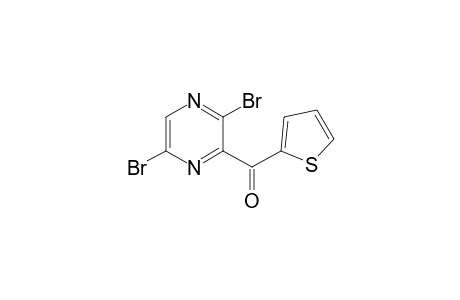 (3,6-dibromopyrazin-2-yl)(thiophen-2-yl)methanone