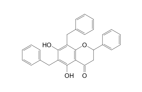 6,8-Dibenzyl-5,7-dihydroxyflavanone