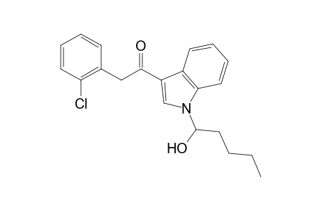 2-(2-Chlorophenyl)-1-(1-(1-hydroxypentyl)-1H-indol-3-yl)ethan-1-one