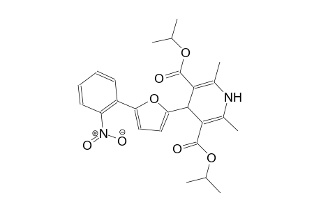 3,5-pyridinedicarboxylic acid, 1,4-dihydro-2,6-dimethyl-4-[5-(2-nitrophenyl)-2-furanyl]-, bis(1-methylethyl) ester
