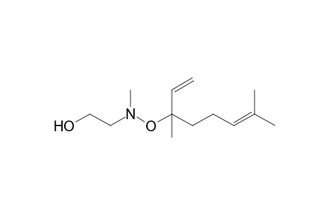 N-(2-Hydroxyethyl)-N-methyl-O-linalyl hydroxylamine