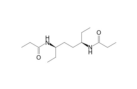 N-[(1R,4R)-1-ethyl-4-(propanoylamino)hexyl]propanamide