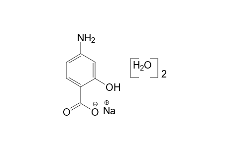 4-aminosalicylic acid, monosodium salt, dihydrate