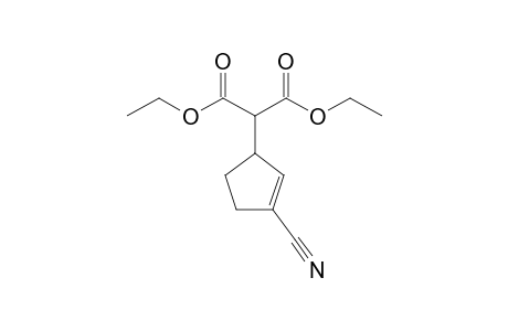 2-(3-cyano-1-cyclopent-2-enyl)malonic acid diethyl ester