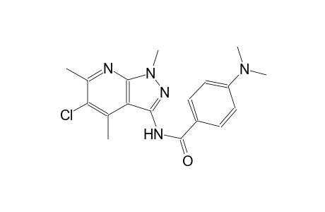 benzamide, N-(5-chloro-1,4,6-trimethyl-1H-pyrazolo[3,4-b]pyridin-3-yl)-4-(dimethylamino)-