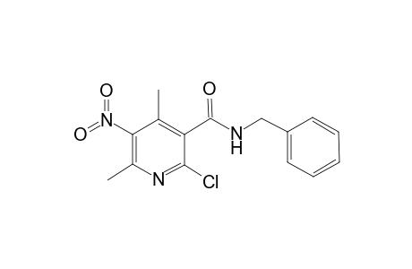 N-Benzyl-2-chloro-4,6-dimethyl-5-nitrO-nicotinamide
