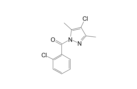 (4-chloro-3,5-dimethyl-1H-pyrazol-1-yl)(2-chlorophenyl)methanone