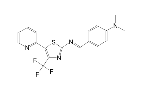 2-thiazolamine, N-[(E)-[4-(dimethylamino)phenyl]methylidene]-5-(2-pyridinyl)-4-(trifluoromethyl)-