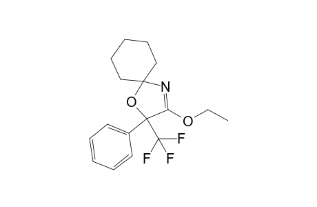 2-Ethoxy-3-phenyl-3-trifluoromethyl-4-oxa-1-azaspiro[4.5]dec-1-ene