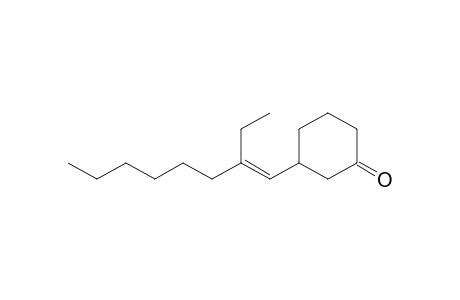 3-[(1E)-2-ethyl-1-octenyl]cyclohexanone