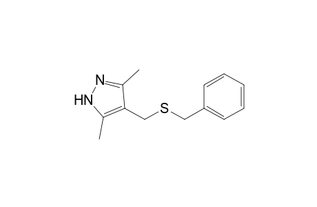 4-[(Benzylsulfanyl)methyl]-3,5-dimethyl-1H-pyrazole