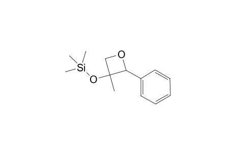 (2RS,3SR)-3-Methyl-2-phenyl-3-[(trimethylsilyl)oxy] oxetane