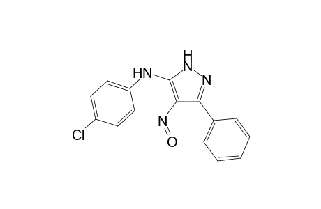 (4-chlorophenyl)-(4-nitroso-5-phenyl-1H-pyrazol-3-yl)amine