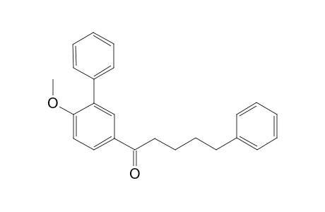 1-(6-Methoxybiphenyl-3-yl)-5-phenylpentan-1-one