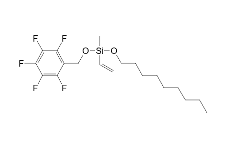 Silane, methylvinyl(pentafluorobenzyloxy)nonyloxy-