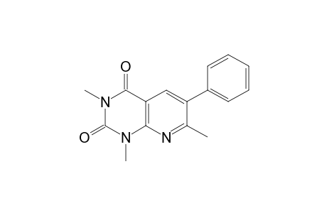 1,3,7-trimethyl-6-phenyl-pyrido[2,3-d]pyrimidine-2,4-dione