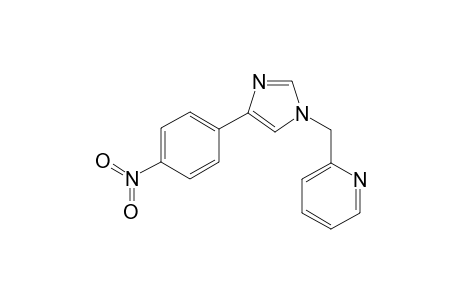 2-{[4-(4-nitrophenyl)-1H-imidazol-1-yl]methyl}pyridine