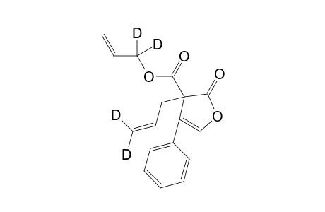 Allyl-1,1-d2 3-(allyl-3,3-d2)-2-oxo-4-phenyl-2,3-dihydrofuran-3-carboxylate