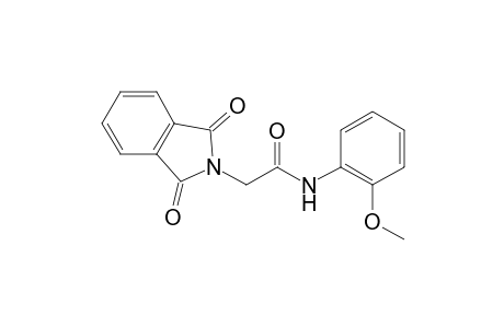 2-(1,3-dioxo-1,3-dihydro-2H-isoindol-2-yl)-N-(2-methoxyphenyl)acetamide