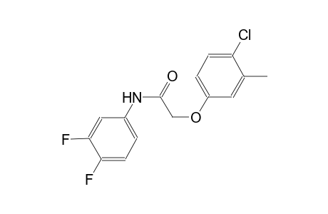 2-(4-chloro-3-methylphenoxy)-N-(3,4-difluorophenyl)acetamide