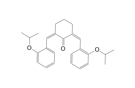 (2Z,6Z)-2,6-bis(2-isopropoxybenzylidene)cyclohexanone
