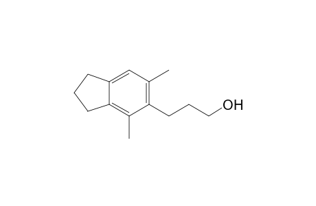 2,3-Dihydro-5-(3'-hydroxypropyl)-4,6-dimethyl-1H-indene