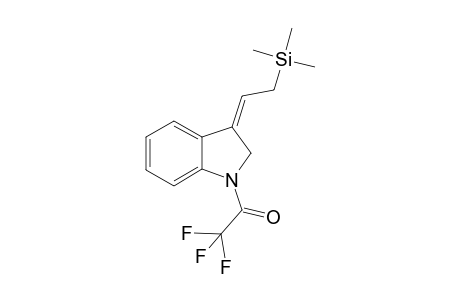 2,2,2-trifluoro-1-[(3Z)-3-(2-trimethylsilylethylidene)-2H-indol-1-yl]ethanone