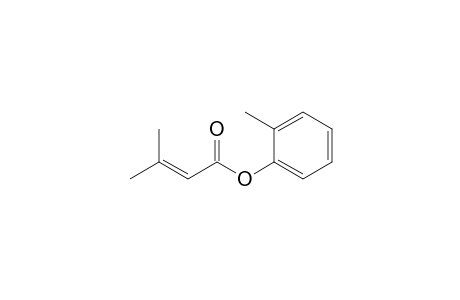 (2-methylphenyl) 3-methylbut-2-enoate