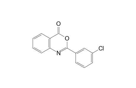 2-(m-chlorophenyl)-4H-3,1-benzoxazin-4-one