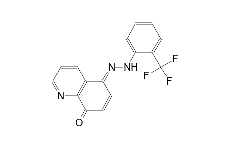 5,8-quinolinedione, 5-[[2-(trifluoromethyl)phenyl]hydrazone], (5E)-