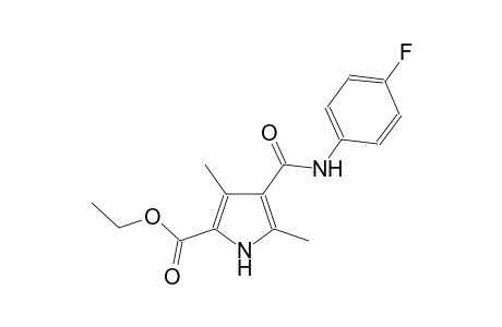 1H-pyrrole-2-carboxylic acid, 4-[[(4-fluorophenyl)amino]carbonyl]-3,5-dimethyl-, ethyl ester