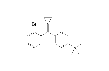 1-Bromo-2-[(4-tert-butylphenyl)-cyclopropylidene-methyl]benzene