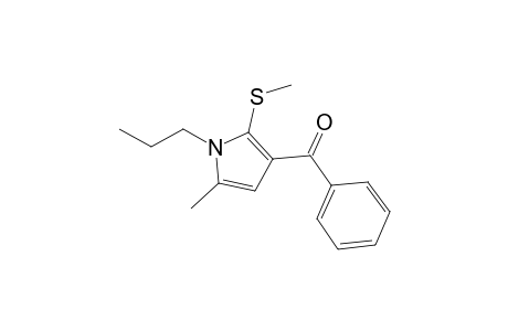 (5-methyl-2-methylsulfanyl-1-propyl-pyrrol-3-yl)-phenyl-methanone