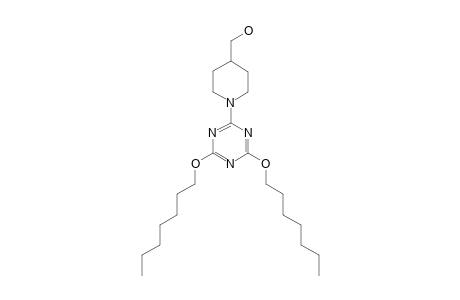 [1-[4,6-BIS-(HEPTYLOXY)-1,3,5-TRIAZIN-2-YL]-PIPERIDIN-4-YL]-METHANOL