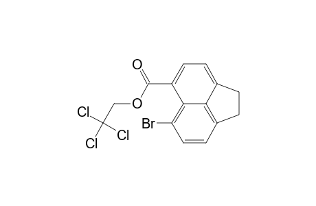 2,2,2-trichloroethyl 6-bromo-1,2-dihydroacenaphthylene-5-carboxylate