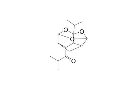 4-Isopropyl-8-exo-isobutyryl-3,5,11-trioxatetracyclo[5.2.1.1(2,6).0(4,9)]undecane