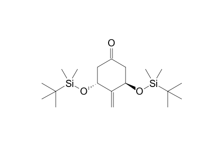(3R,5R)-3,5-Bis[(tert-butyldimethylsilyl)oxy]-4-methylenecyclohexanone