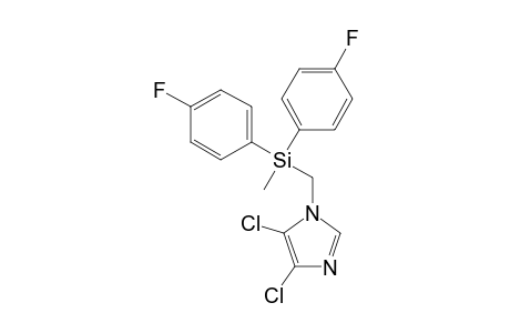 1H-Imidazole, 1-[[bis(4-fluorophenyl)methylsilyl]methyl]-4,5-dichloro-