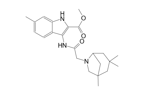 methyl 6-methyl-3-{[(1,3,3-trimethyl-6-azabicyclo[3.2.1]oct-6-yl)acetyl]amino}-1H-indole-2-carboxylate