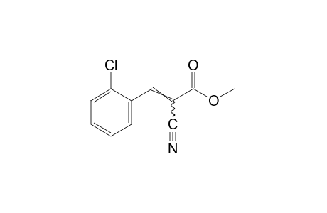o-chloro-alpha-cyanocinnamic acid, methyl ester