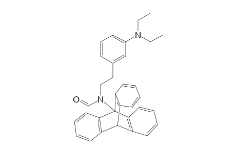 N-(3-(diethylamino)phenethyl)-N-(9,10-dihydro-9,10-[1,2]benzenoanthracen-9-yl)formamide