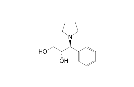 3-Phenyl-3-(1-pyrrolidino)propane-1,2-diol