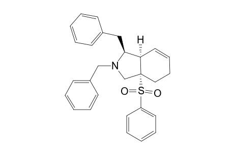 (3S,3aR,7aS)-2,3-bis(benzyl)-7a-phenylsulfonyl-3,3a,6,7-tetrahydro-1H-isoindole
