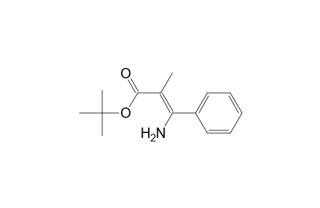 2-Propenoic acid, 3-amino-2-methyl-3-phenyl-, 1,1-dimethylethyl ester, (Z)-