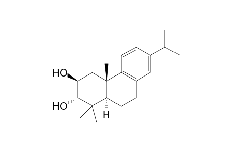 2.beta.,3.alpha.-Dihydroxy-19-nor-abieta-8,11,13-triene