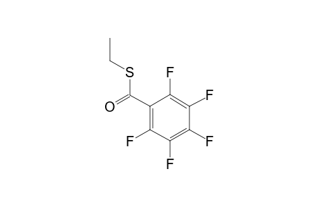 S-ethyl 2,3,4,5,6-pentafluorobenzothioate