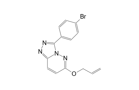 6-(allyloxy)-3-(4-bromophenyl)[1,2,4]triazolo[4,3-b]pyridazine