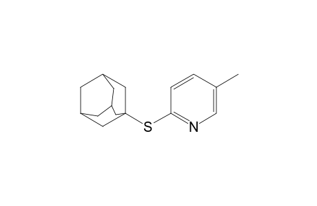 2-(1-adamantylsulfanyl)-5-methylpyridine