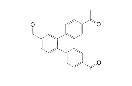 4,4''-Diacetyl-[1,1':2',1''-terphenyl]-4'-carbaldehyde