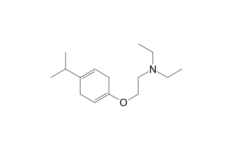 Ethanamine, N,N-diethyl-2-[[4-(1-methylethyl)-1,4-cyclohexadien-1-yl]oxy]-